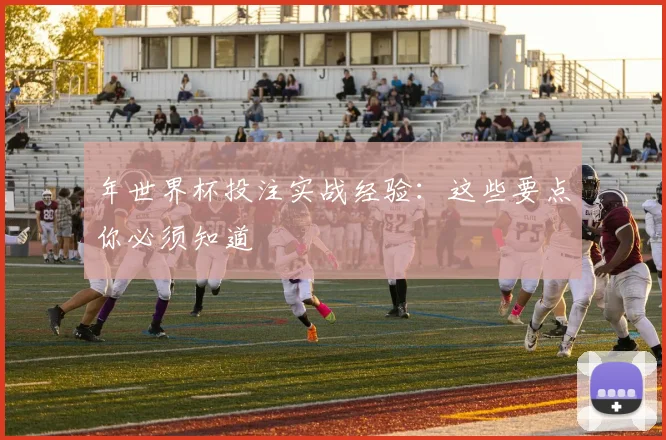 年世界杯投注实战经验：这些要点你必须知道